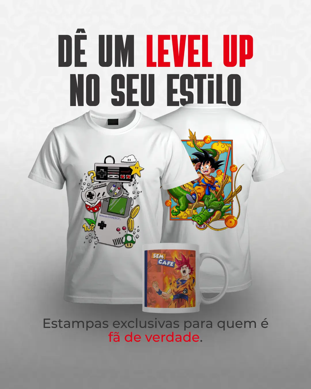 Dê um Level Up no seu estilo